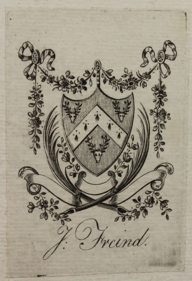 bookplate J. Freind