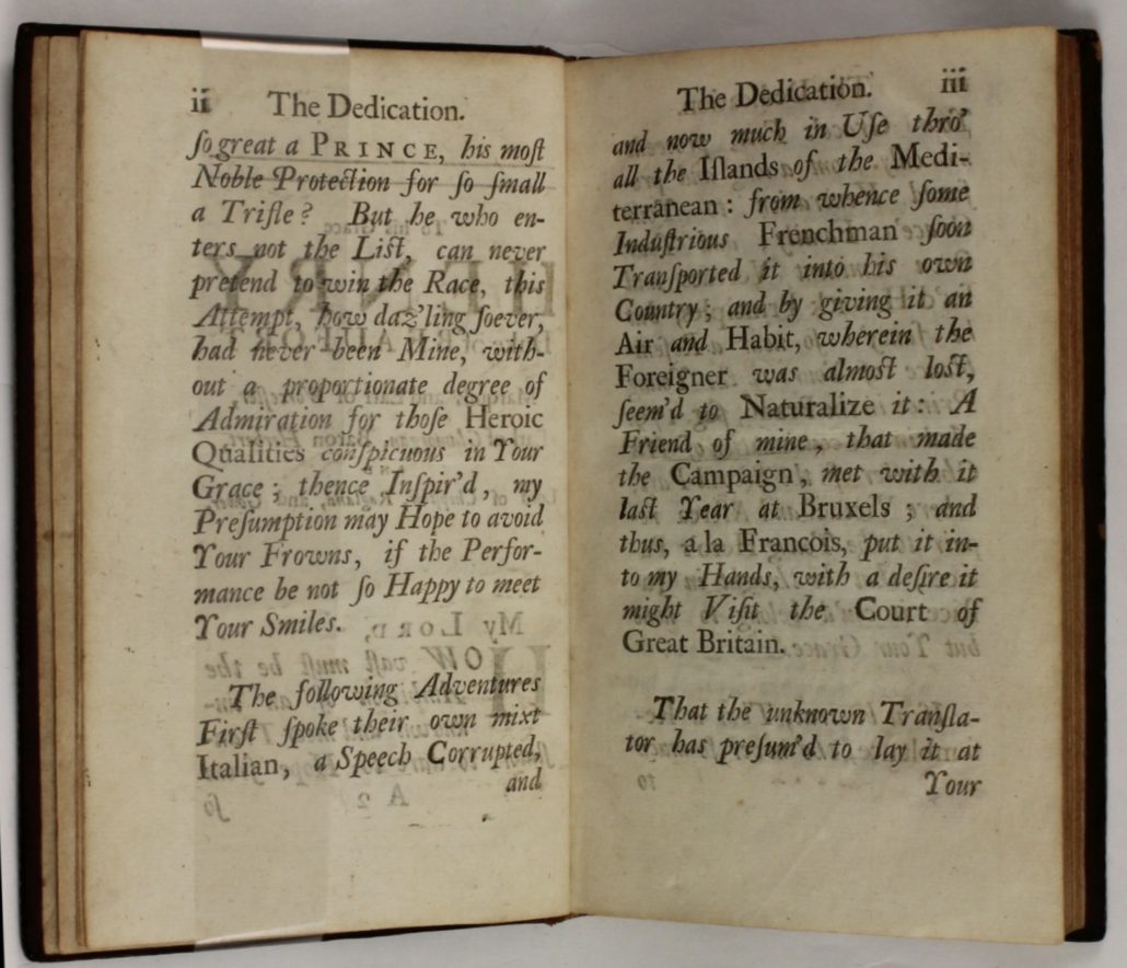 Dedication of Secret Memoires and Manners of Several Persons of Quality, of Both Sexes. From the New Atlantis, and Island in the Mediterranean