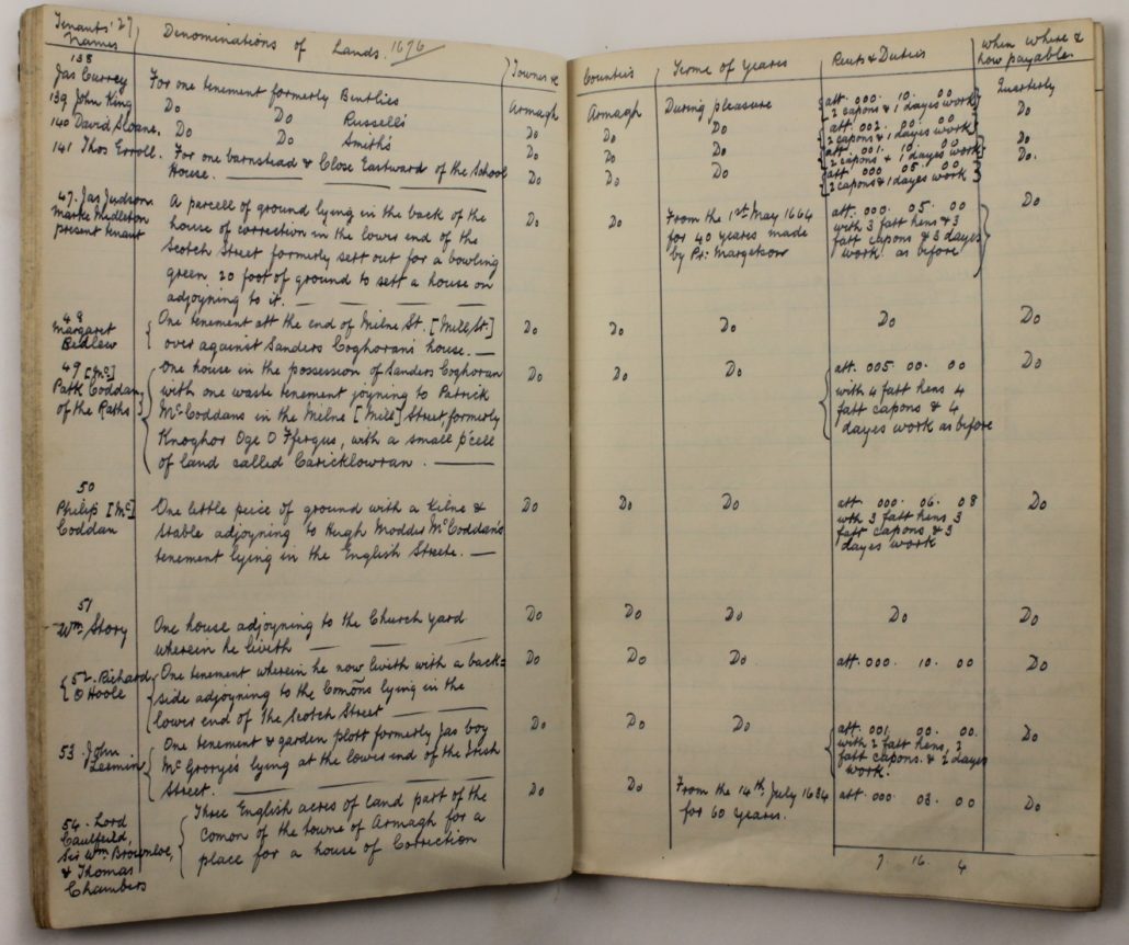 Page 27 of Rent Rolls of the See of Armagh in Three Volumes From 1615 to 1746, Copied from the Originals By J. Dean