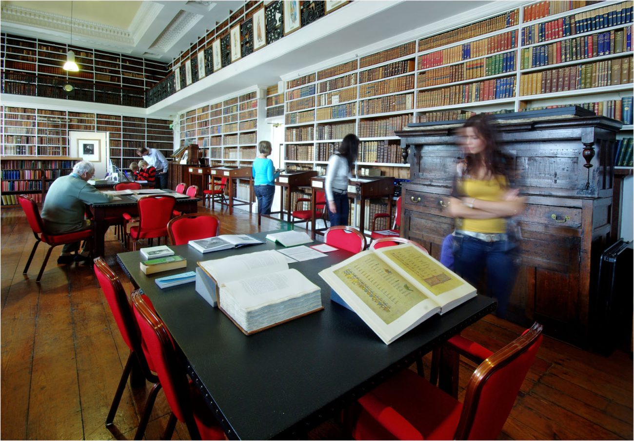 Interior of the Long Room by Brian Mason