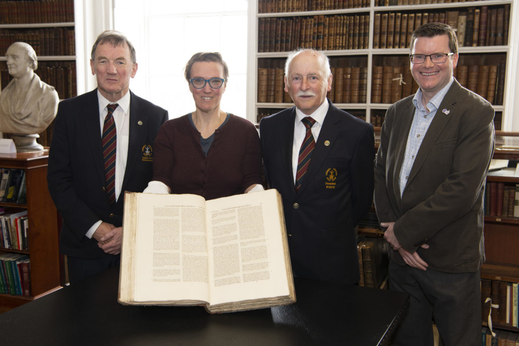 Launch of the exhibition First Past the Post : Outdoor Sports in Armagh in Armagh Robinson Library