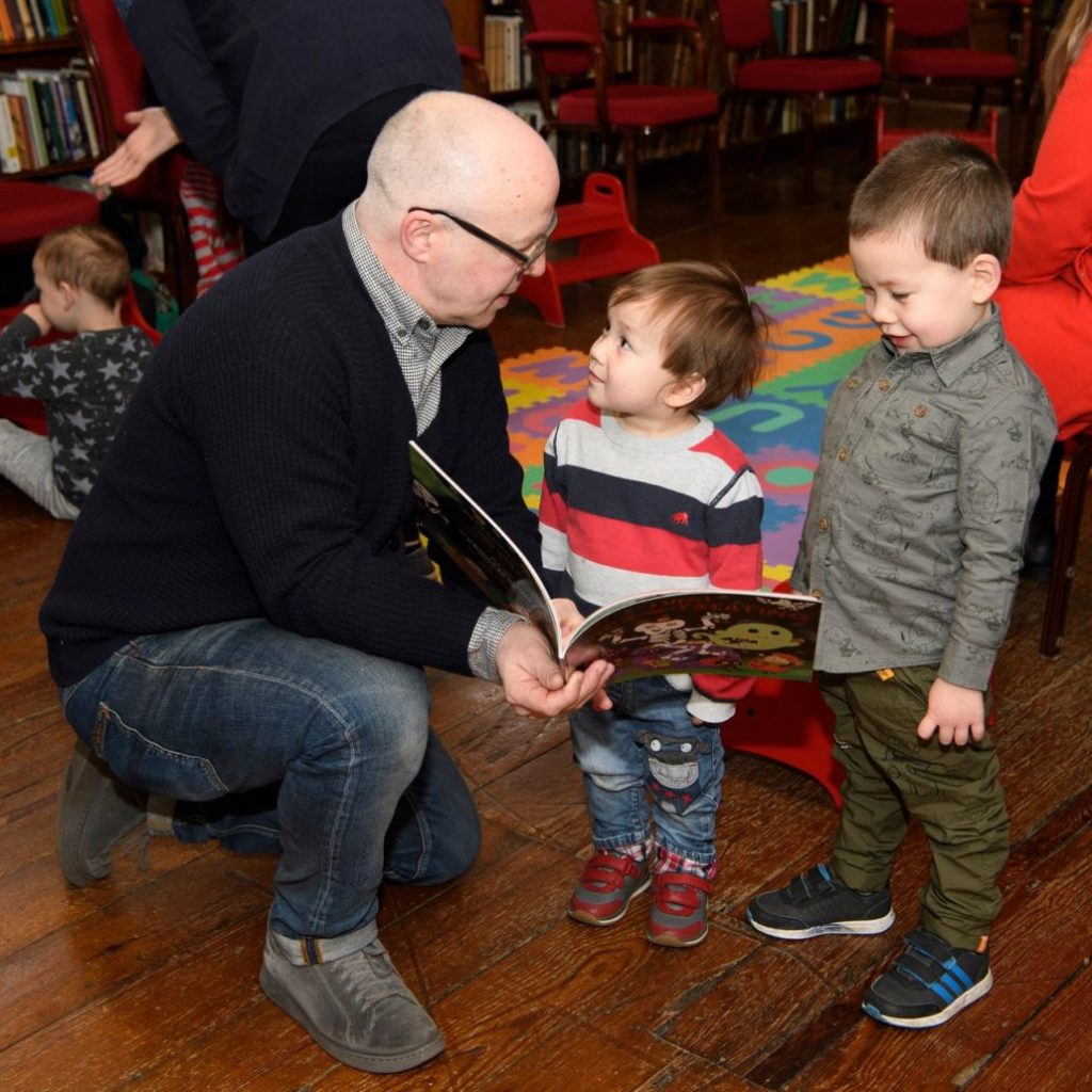 Paul Howard in Armagh Robinson Library