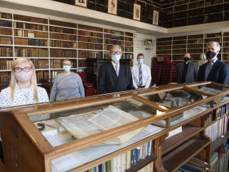 Gold and silver exhibition launch Armagh Robinson Library